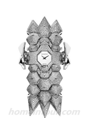 爱彼67700BC.ZZ.9190BC.01女表高级珠宝系列-银色表带/表径29.3mm