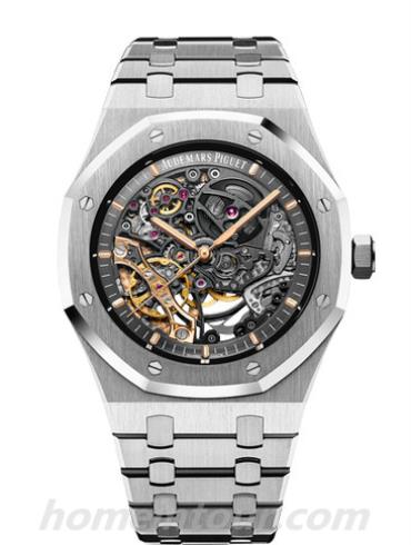 爱彼15407ST.OO.1220ST.01男表皇家橡树系列-银色表带/表径41mm