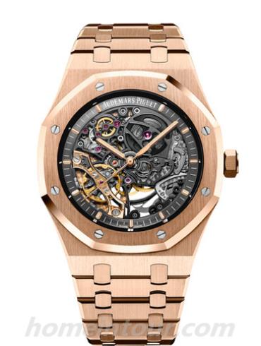 爱彼15407OR.OO.1220OR.01男表皇家橡树系列-金色表带/表径41mm