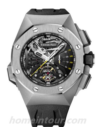 爱彼26577TI.OO.D002CA.01男表皇家橡树系列-黑色表带/表径44mm