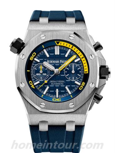 爱彼26703ST.OO.A027CA.01男表皇家橡树离岸型系列-蓝色表带/表径42mm