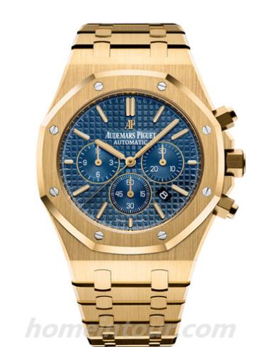 爱彼26320BA.OO.1220BA.02男表皇家橡树系列-金色表带/表径41mm