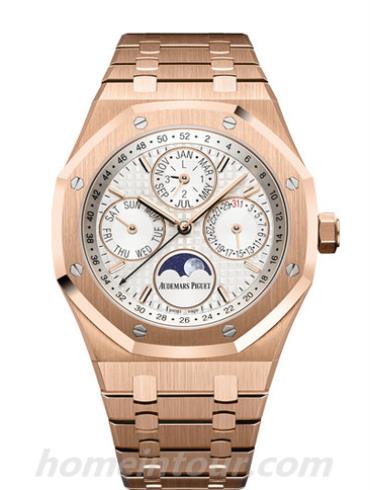 爱彼26574OR.OO.1220OR.01男表皇家橡树系列-金色表带/表径41mm