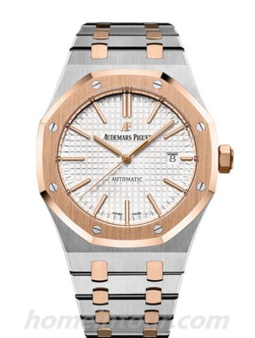 爱彼15400SR.OO.1220SR.01男表皇家橡树系列-间金色表带/表径&#8211;