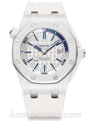 爱彼15707CB.00.A010CA.01男表皇家橡树离岸型系列-白色表带/表径42mm