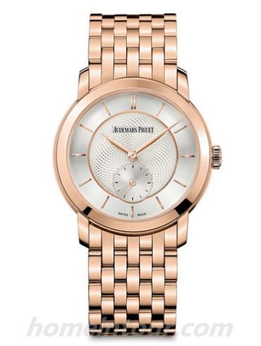 爱彼77239OR.ZZ.1270OR.01女表Jules Audemars系列-金色表带/表径33mm