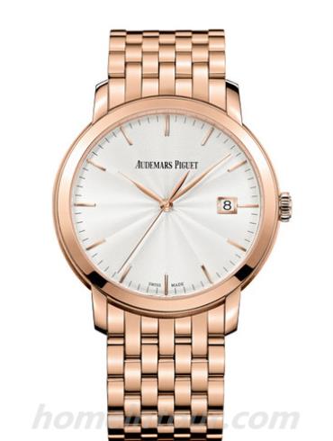 爱彼15172OR.OO.1270OR.01女表Jules Audemars系列-金色表带/表径39mm