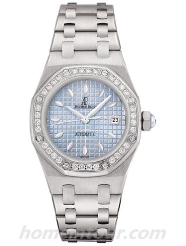 爱彼77321ST.ZZ.1230ST.03女表千禧系列-银色表带/表径—mm