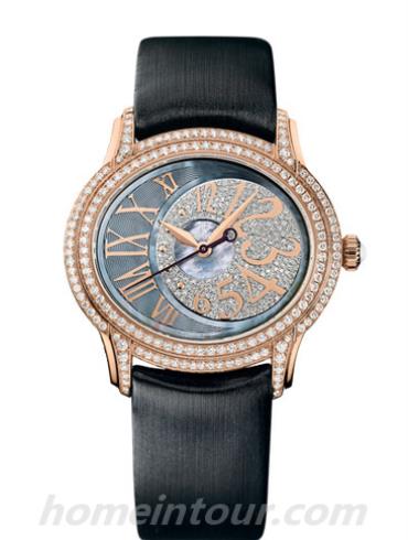 爱彼77303OR.ZZ.D009SU.01女表千禧系列-灰色表带/表径39mm