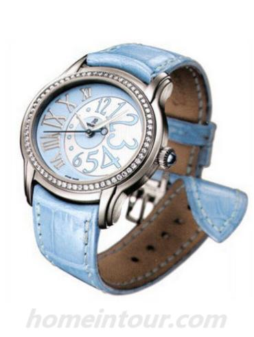 爱彼77301ST.ZZ.D303CR.01女表千禧系列-蓝色表带/表径39mm