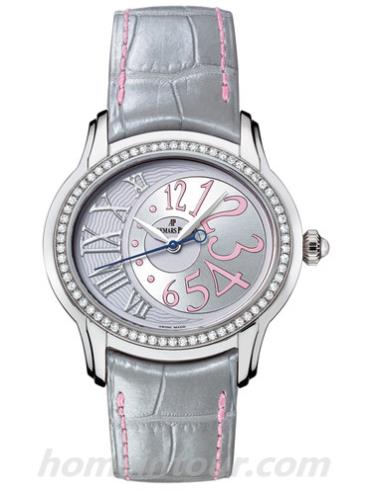 爱彼77301ST.ZZ.D009CR.01女表千禧系列-灰色表带/表径—mm