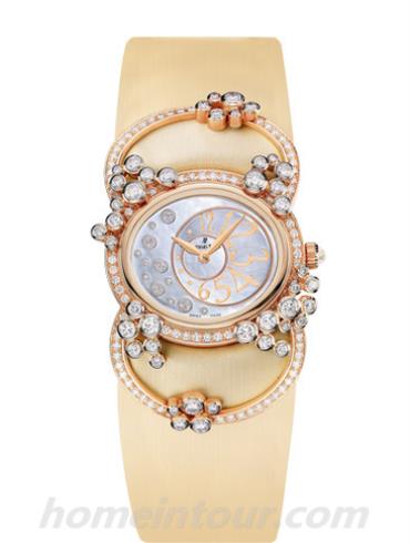 爱彼77227OR.ZZ.A012SU.01女表千禧系列-金色表带/表径28mm