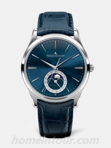 积家13635E1女表Master大师系列-蓝色表带/表径39mm