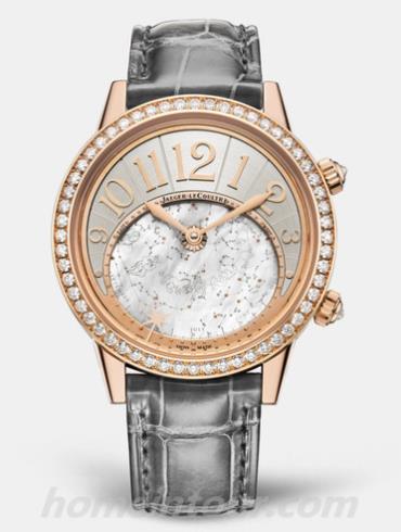 法穆兰3550_QZ_R_D6_CD_Platinum女表Infinity系列-黑色表带/表径50x53mm