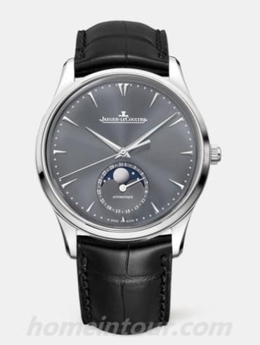 积家1363540男表Master大师系列-黑色表带/表径39mm