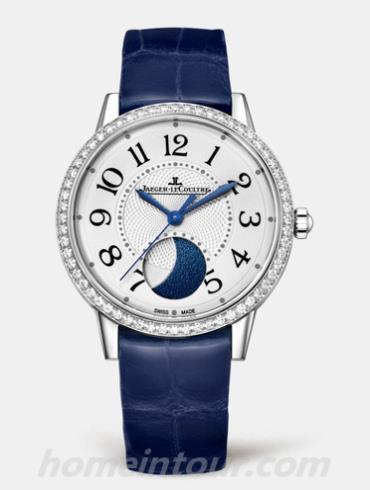 积家3578420女表约会系列-蓝色表带/表径34mm