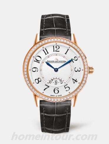 积家3472530女表约会系列-黑色表带/表径34mm