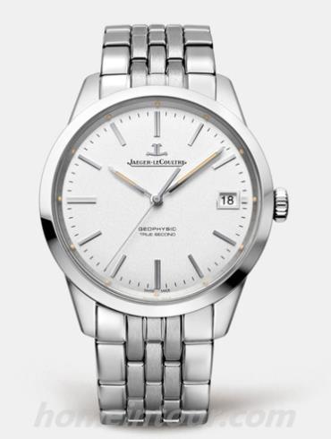 积家8018120男表Geophysic地球物理天文台腕表系列-表带/表径39.6mm