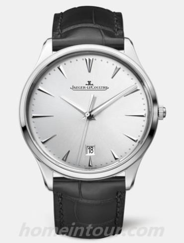 积家1288420男表Master大师系列-黑色表带/表径40mm