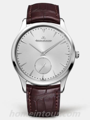 积家1358420男表Master大师系列-深棕色表带/表径40mm