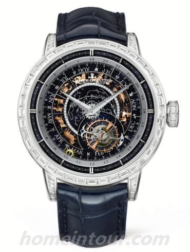 积家Q5073404男表Master大师系列-蓝色表带/表径42mm