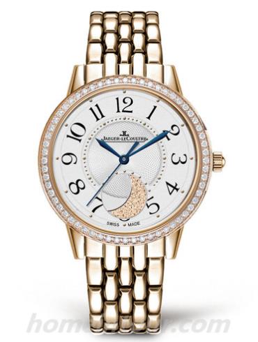 积家Q3572120女表约会系列-玫瑰金色表带/表径34mm