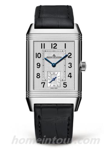 积家Q2438520男表Reverso翻转系列-黑色表带/表径42.9 X 25.5 mm