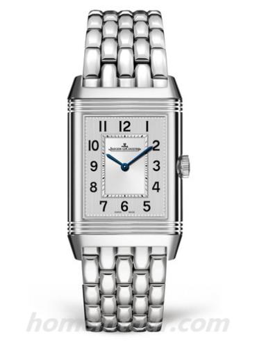 积家Q2548120男表Reverso翻转系列-银色表带/表径40.1 X 24.4mm