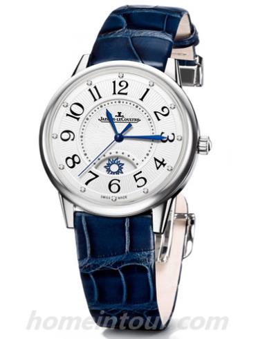 积家Q3618490女表约会系列-蓝色表带/表径38.2mm