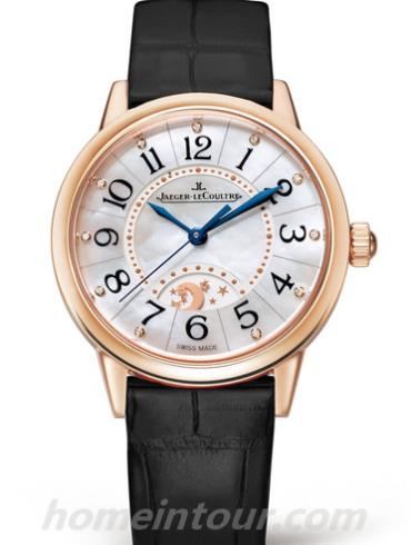 积家Q3462491女表约会系列-黑色表带/表径29mm