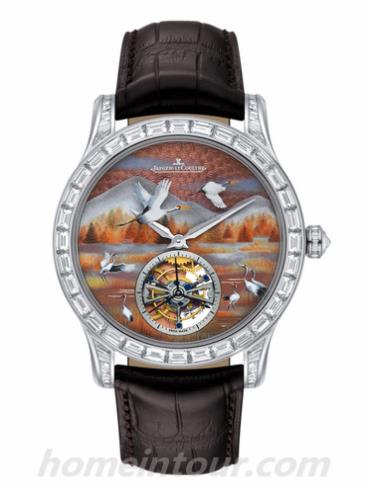 积家Q16634E7男表Master大师系列-棕色表带/表径43mm