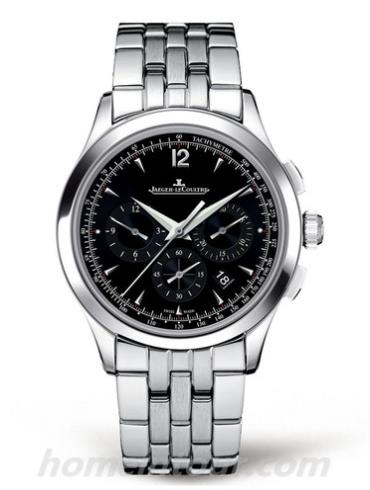 积家Q1538171男表Master大师系列-银色表带/表径40mm