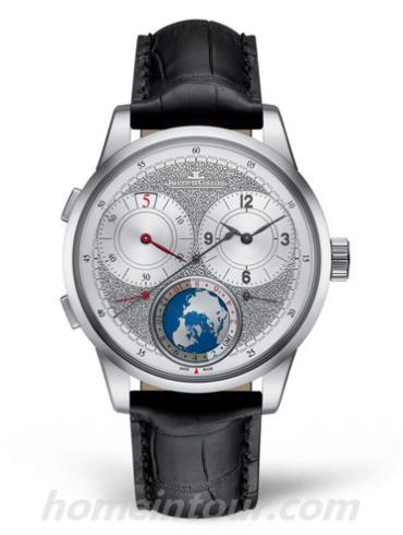 积家Q6063440男表Duomètre双翼系列-黑色表带/表径42mm