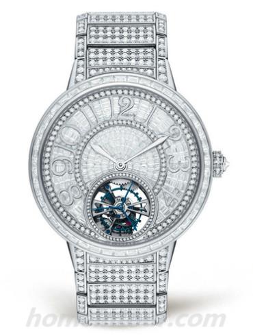 积家Q34133X1男表约会系列-银色表带/表径39mm