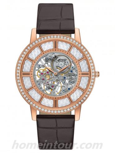 积家Q1342501男表Master大师系列-深棕色表带/表径38mm