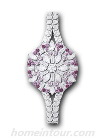 积家3553308女表约会系列-钻石白表带/表径24mm