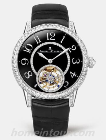 积家34134E4女表约会系列-紫色表带/表径39mm