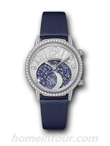 积家3533401男表约会系列-深蓝色表带/表径39mm