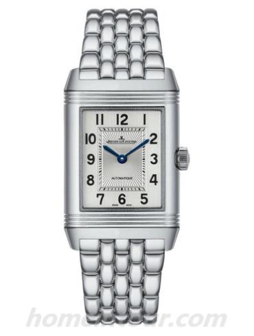 积家Q2578120男表Reverso翻转系列-银色表带/表径40x24mm