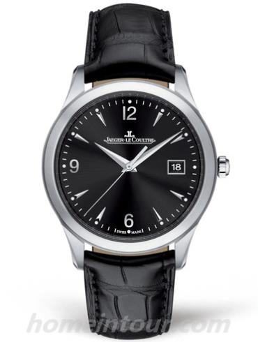 积家Q1548470男表Master大师系列-黑色表带/表径39mm