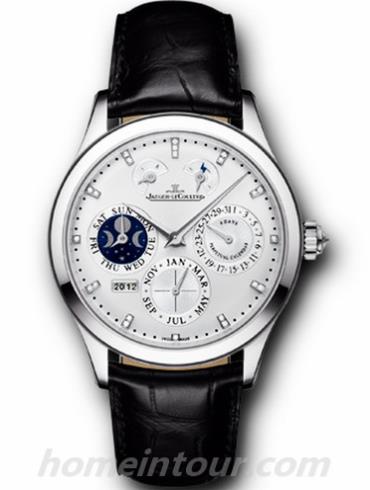 积家Q1613501男表Master大师系列-黑色表带/表径40mm