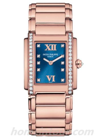 百达翡丽4910_11R-012女表Twenty4系列-金色表带/表径25mm