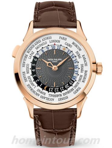 百达翡丽5230R-001男表超级复杂功能时计系列-黑色表带/表径38.5mm