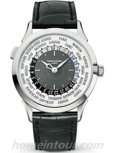 百达翡丽5230G-001男表超级复杂功能时计系列-黑色表带/表径38.5mm