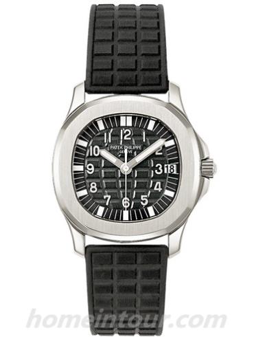 百达翡丽5066A-001男表Aquanaut系列-黑色表带/表径35.2mm