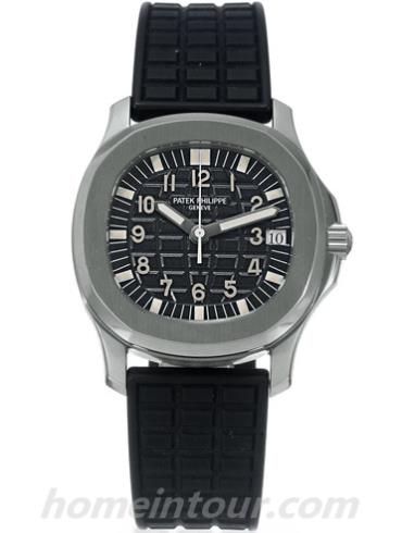 百达翡丽5060A-001男表Nautilus系列-黑色表带/表径35.2mm