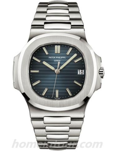 百达翡丽5711/1A-001男表Nautilus系列-银色表带/表径40mm