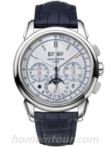 百达翡丽5270G-015男表超级复杂功能时计系列-黑色表带/表径41mm