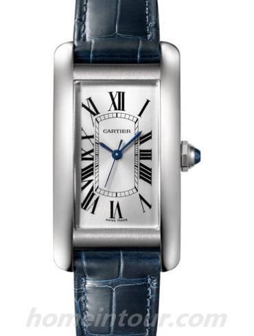 卡地亚WSTA0017男表坦克Tank系列-表带/表径41.60 x 22.60mm