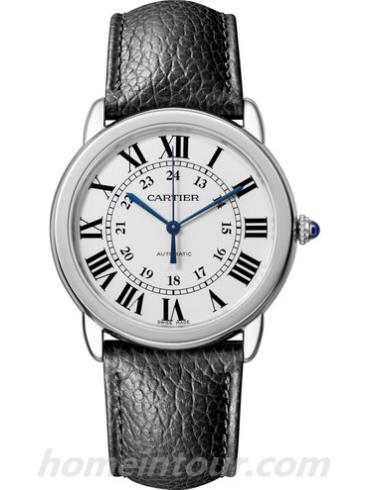 卡地亚WSRN0021男表Ronde solo系列-表带/表径36mm